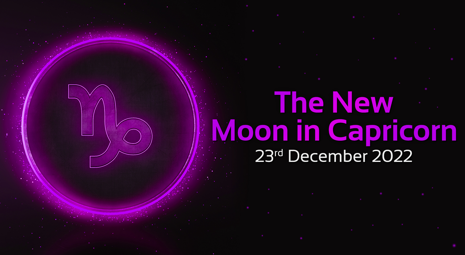 New Moon in Capricorn December 2022 Astrology Psychic Today